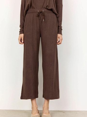 Regular Pantalon 'BIARA' Soyaconcept en marron : devant