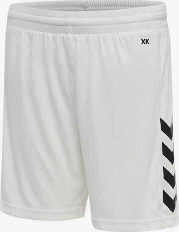 Hummel Regular Workout Pants in White