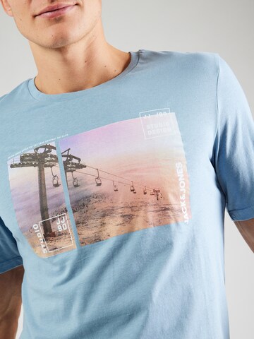 JACK & JONES Bluser & t-shirts 'MAINE' i blå