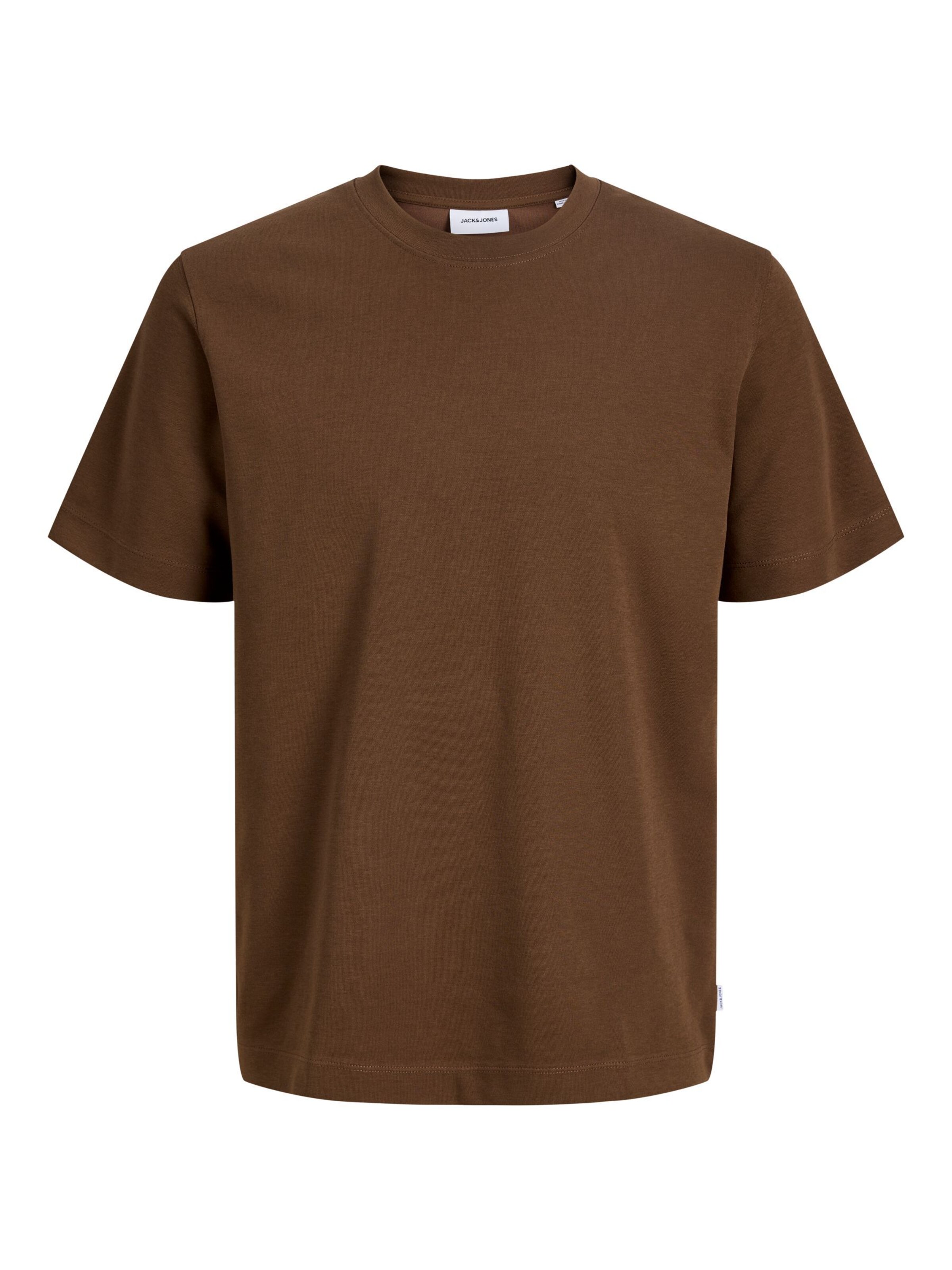 JACK & JONES - Camiseta en marrón: frente