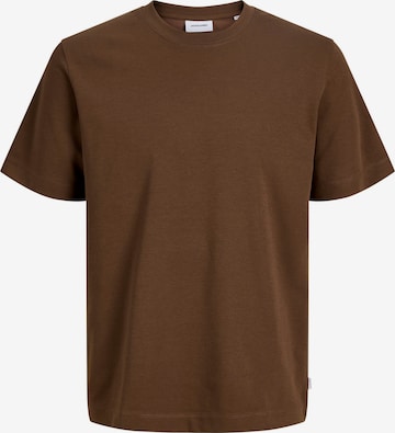 JACK & JONES - Camiseta en marrón: frente