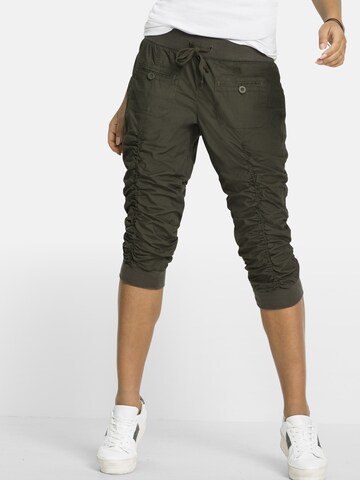 bonprix Regular Broek in Groen