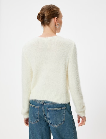 Koton Gebreid vest in Wit