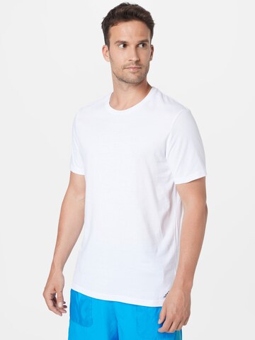 Maglietta di ADIDAS in bianco: frontale