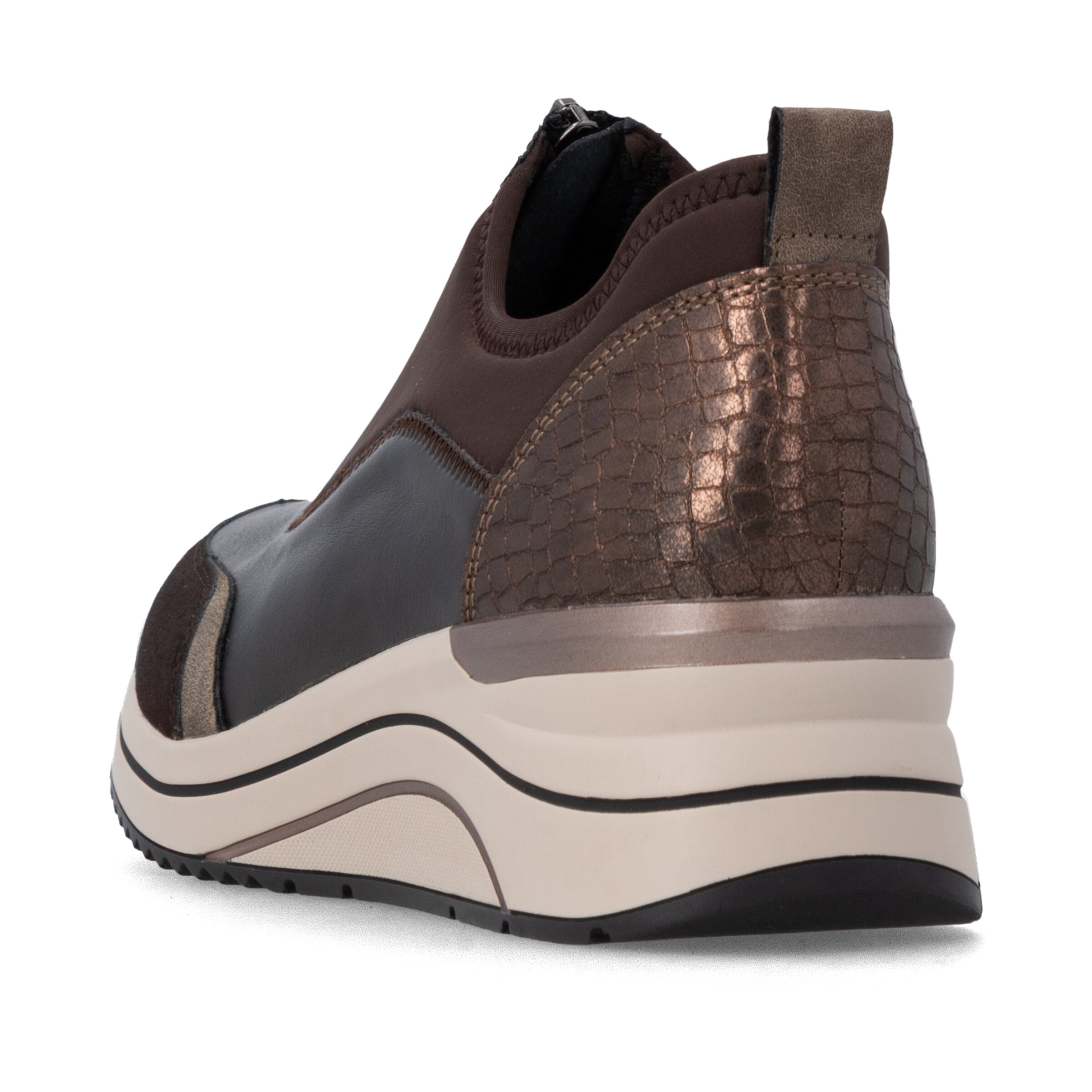 Slip on REMONTE en marron