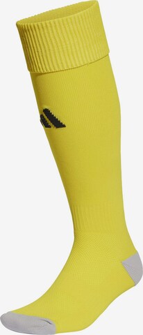 ADIDAS PERFORMANCE Athletic Socks 'Milano 23' in Yellow: front