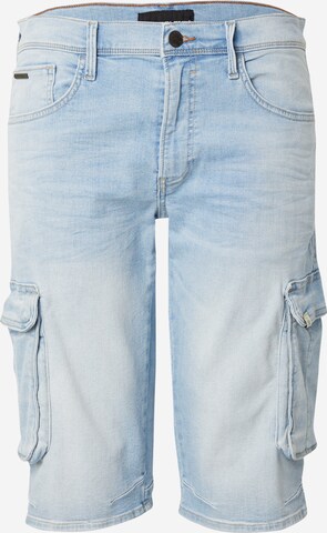 Regular Jeans cargo BLEND en bleu : devant