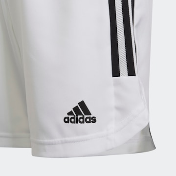 Regular Pantalon de sport 'Condivo 22' ADIDAS PERFORMANCE en blanc