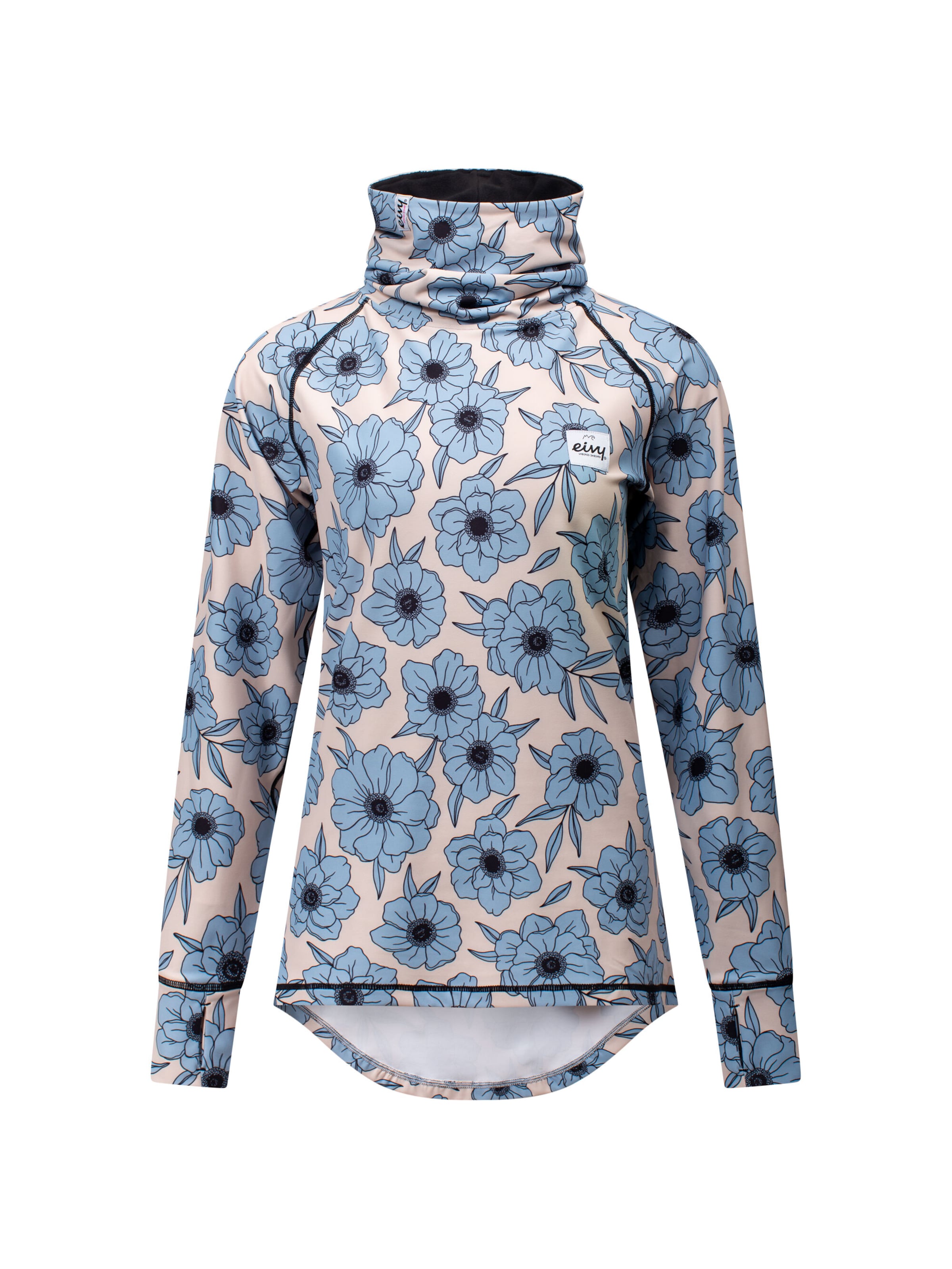 T-shirt fonctionnel Eivy en bleu : devant