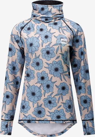 T-shirt fonctionnel Eivy en bleu : devant