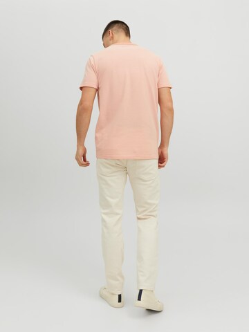 JACK & JONES T-Shirt 'BLUWIN' in Pink