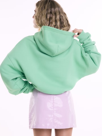 ABOUT YOU x Emili Sindlev Sweatshirt 'Paula' in Green