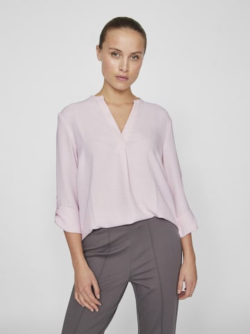 VILA - Blusa en rosa: frente