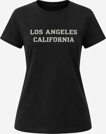 LEAFLETIC Shirts 'Leafletic Women’s T-Shirt' i sort: forside