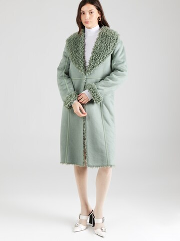 Twinset Přechodný kabát – zelená: přední strana