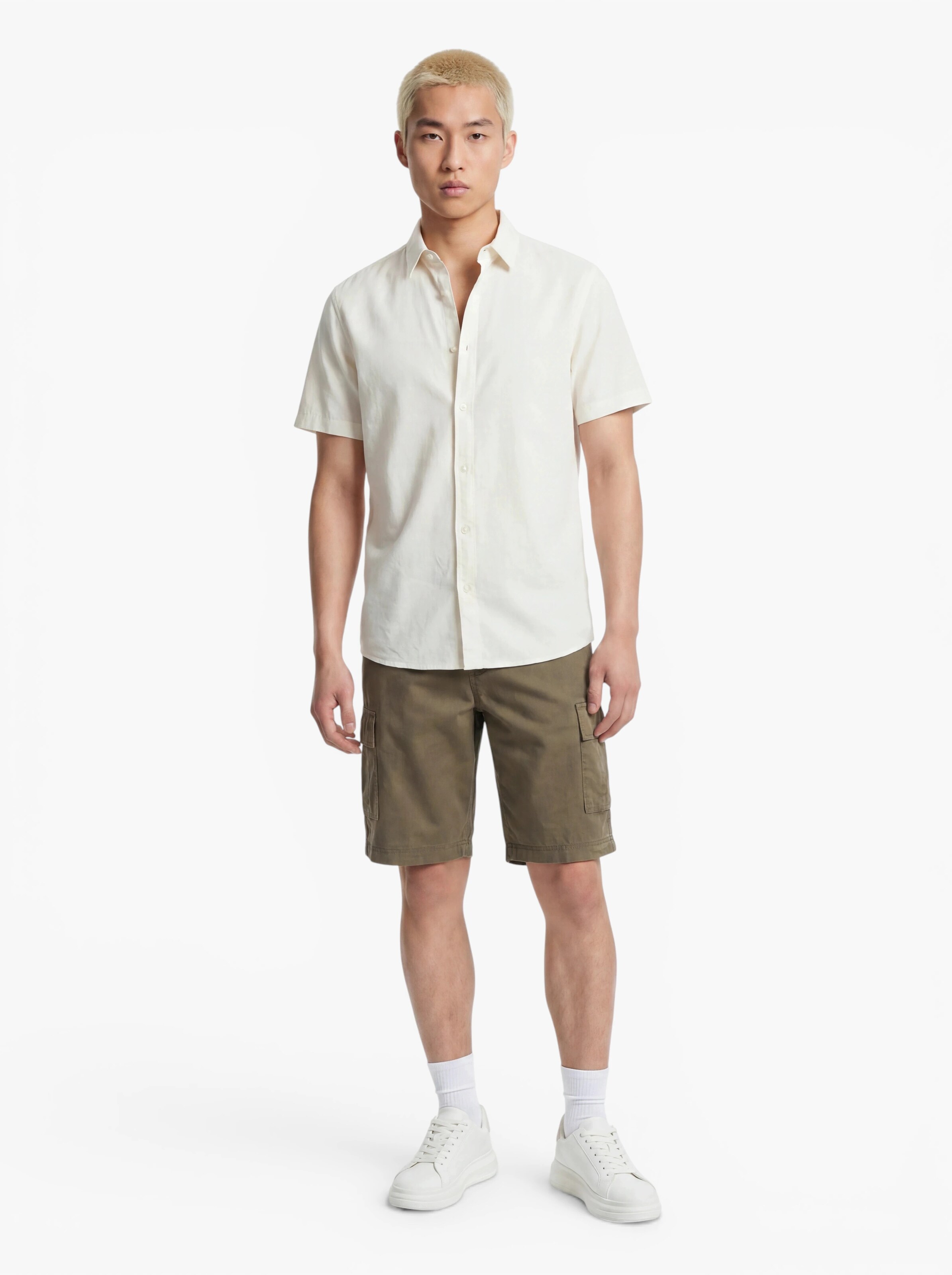 JACK & JONES - Loosefit Pantalón cargo 'JPSTCOLE MATTY' en verde