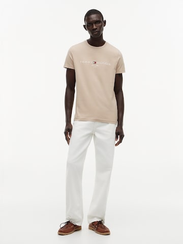 TOMMY HILFIGER Regular fit Shirt in Beige