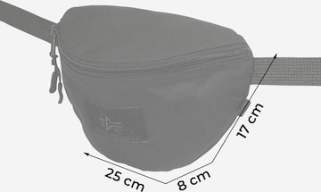 ALPHA INDUSTRIES Fanny Pack in Black