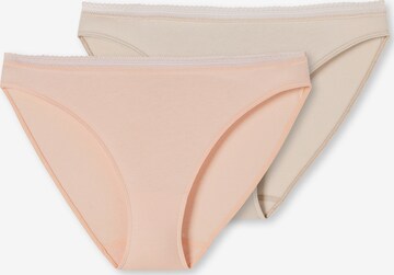 SCHIESSER Panty ' Cotton Lace ' in Beige: front