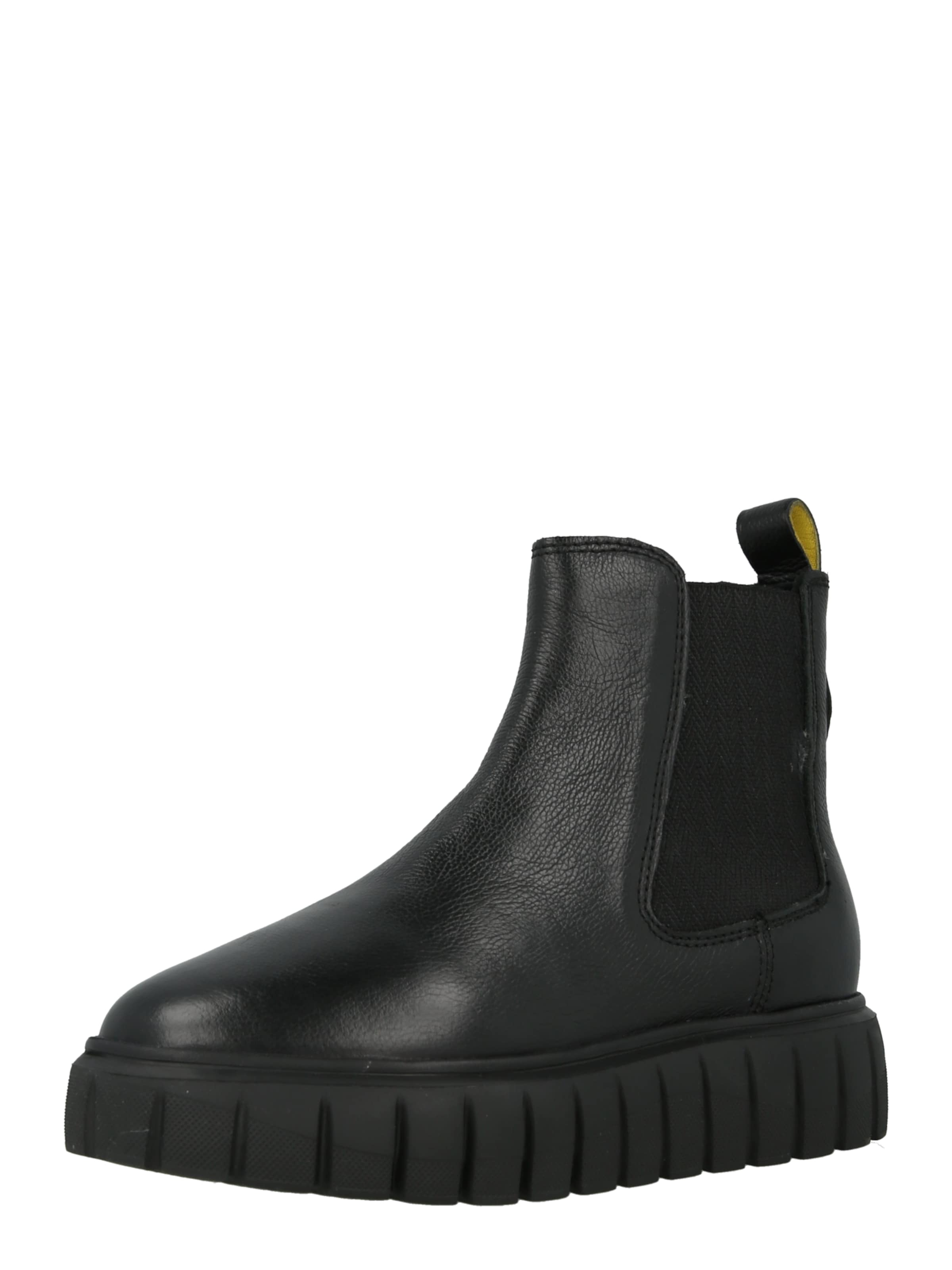 SALAMANDER Enkellaarsjes in Zwart: voorkant