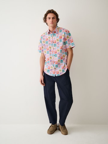 Coupe regular Chemise Next en mélange de couleurs