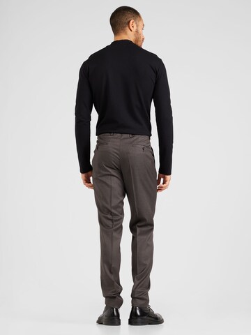 BOSS - Slimfit Traje en marrón