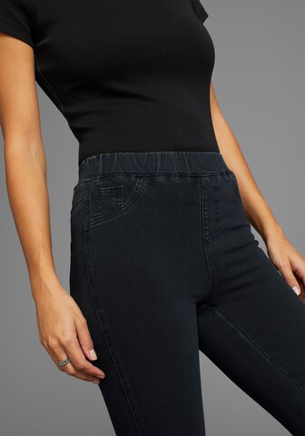 ARIZONA Bootcut Jeggings in Schwarz