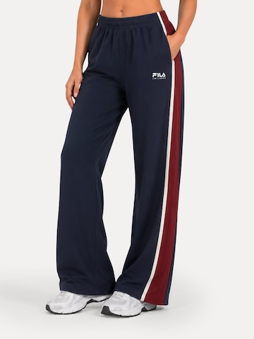 Regular Pantalon Smilodox en bleu