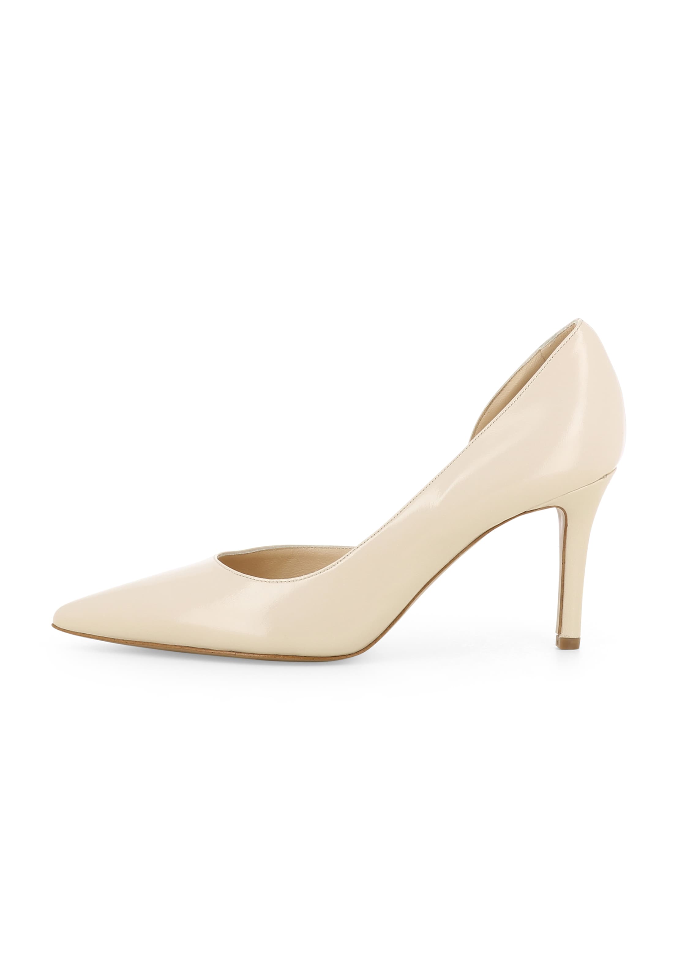 EVITA Pumps halboffen 'JESSICA' in Beige: Vorderseite