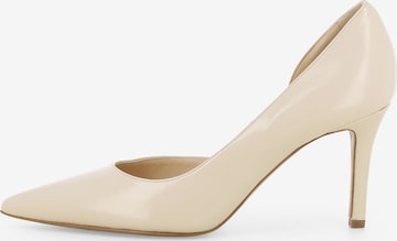 EVITA Pumps halboffen 'JESSICA' in Beige: Vorderseite