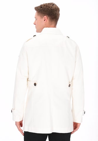 DreiMaster Klassik - Sobretudo meia-estação em branco