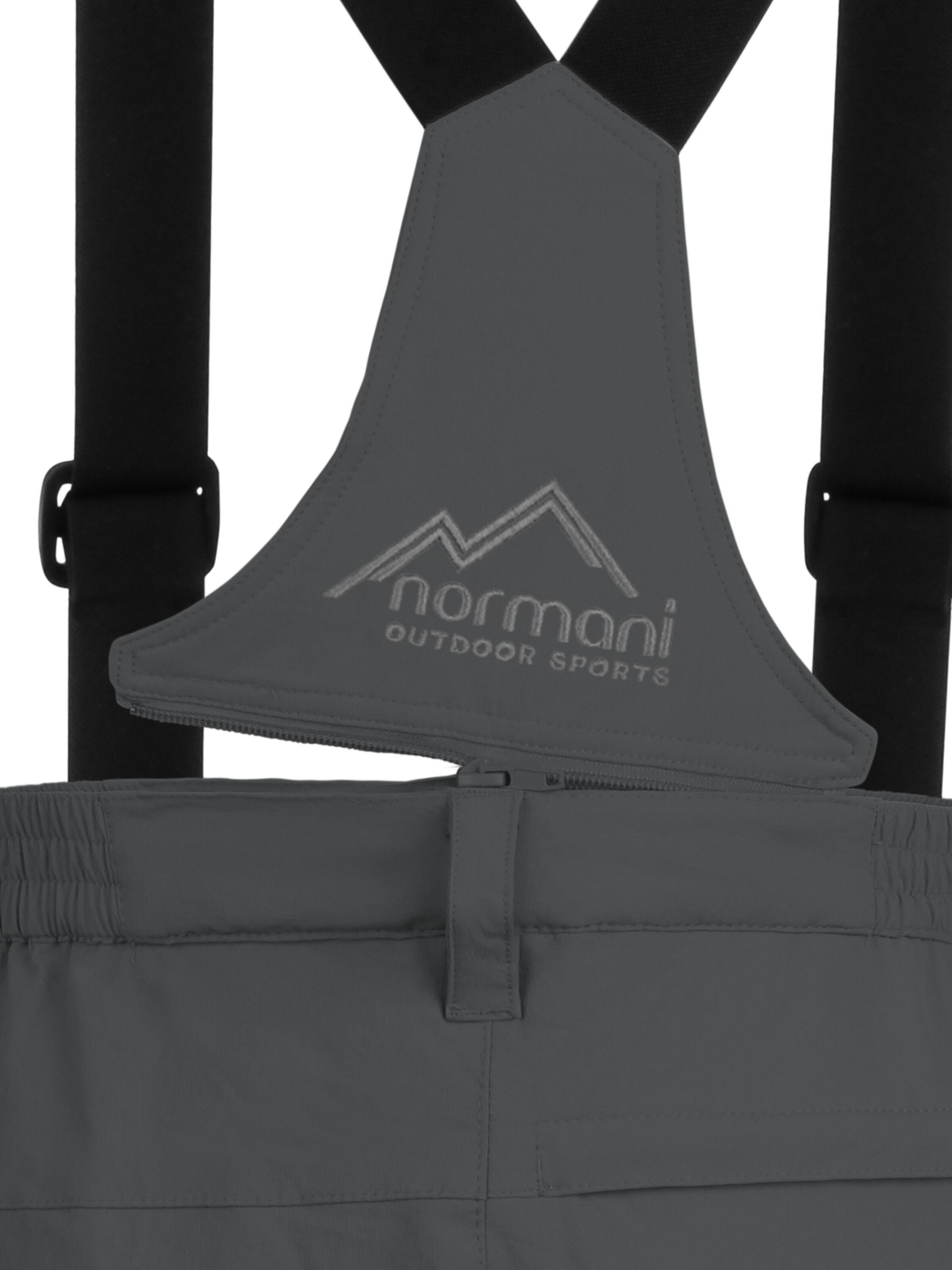 Regular Pantalon outdoor 'Loonskin' normani en noir