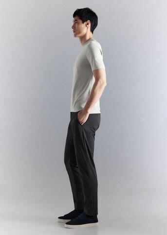 MANGO MAN Slim fit Chino Pants 'Due Performance' in Grey