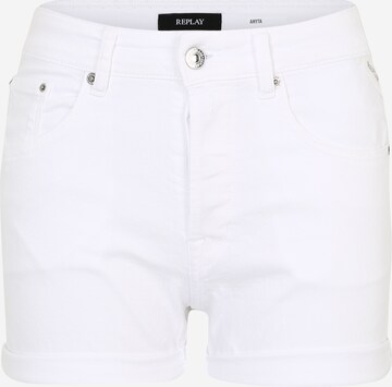 REPLAY Regular Jeans 'ANYTA' in White: front