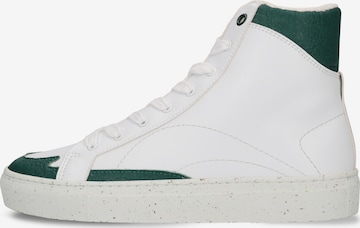 Baskets hautes 'London' nae Vegan Shoes en vert : devant