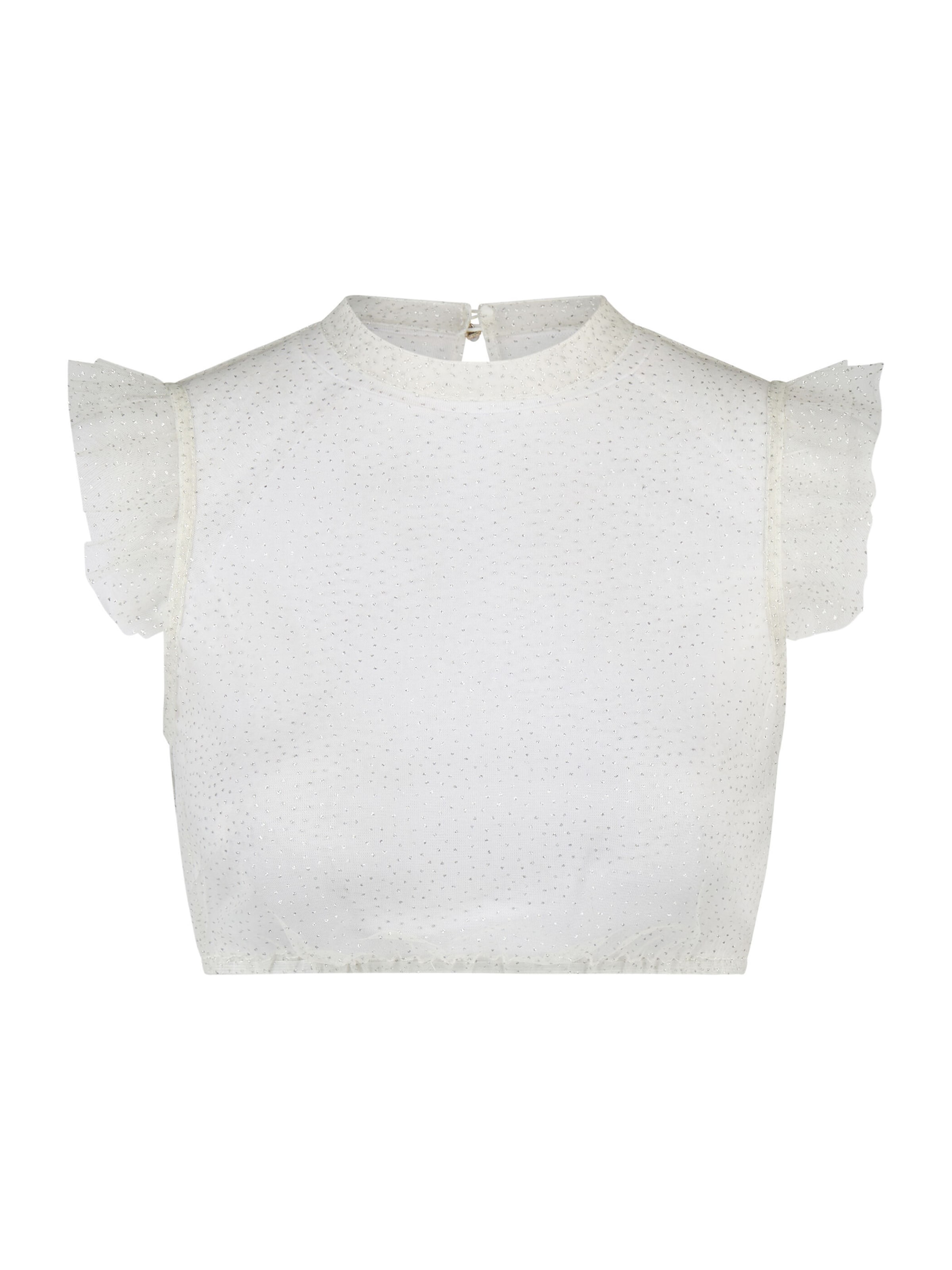 Blouse folklorique 'Kirchheim' SPIETH & WENSKY en blanc : devant