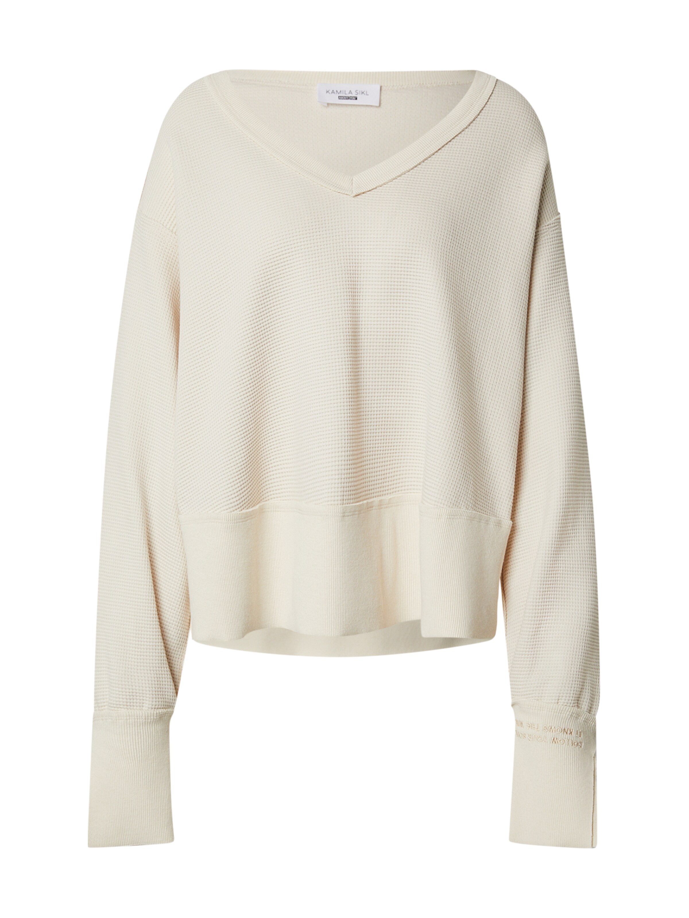 Kamila Šikl Tröja 'Mila' i beige: framsida