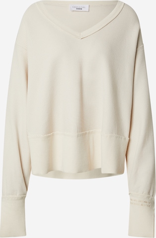 Kamila Šikl Tröja 'Mila' i beige: framsida