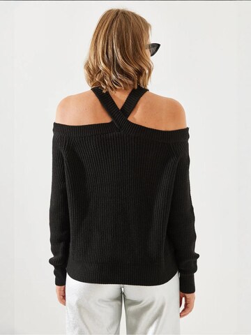 Bianco Lucci Kampsun 'Pullover', värv must