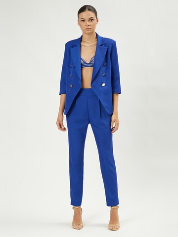Effilé Pantalon Influencer en bleu