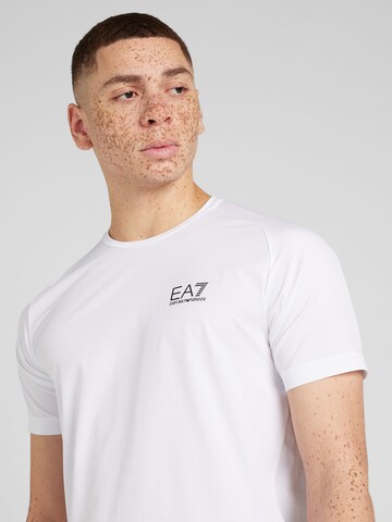 Survêtement EA7 Emporio Armani en blanc