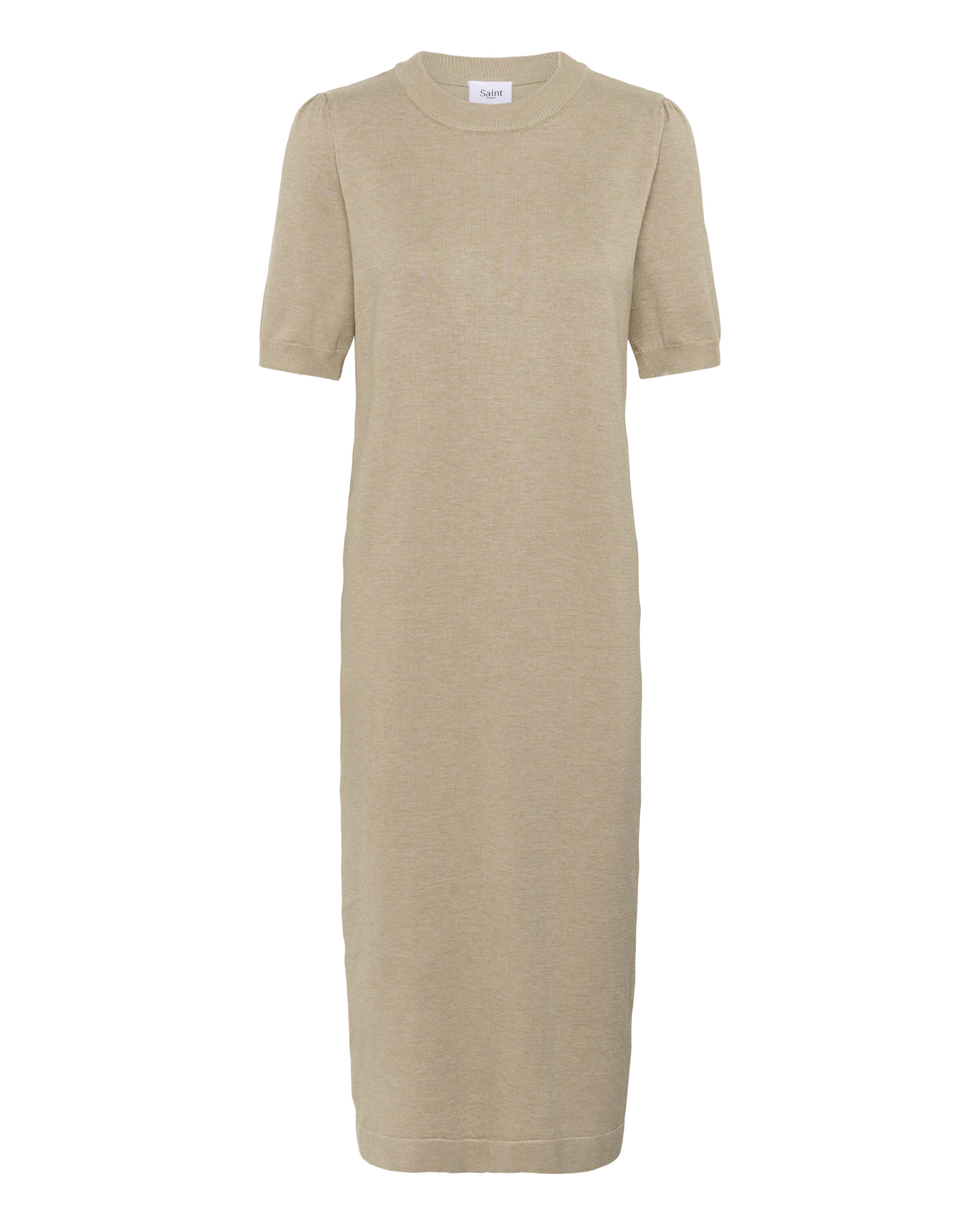 SAINT TROPEZ Jurk 'MilaSZ' in de kleur Chamois, Productweergave