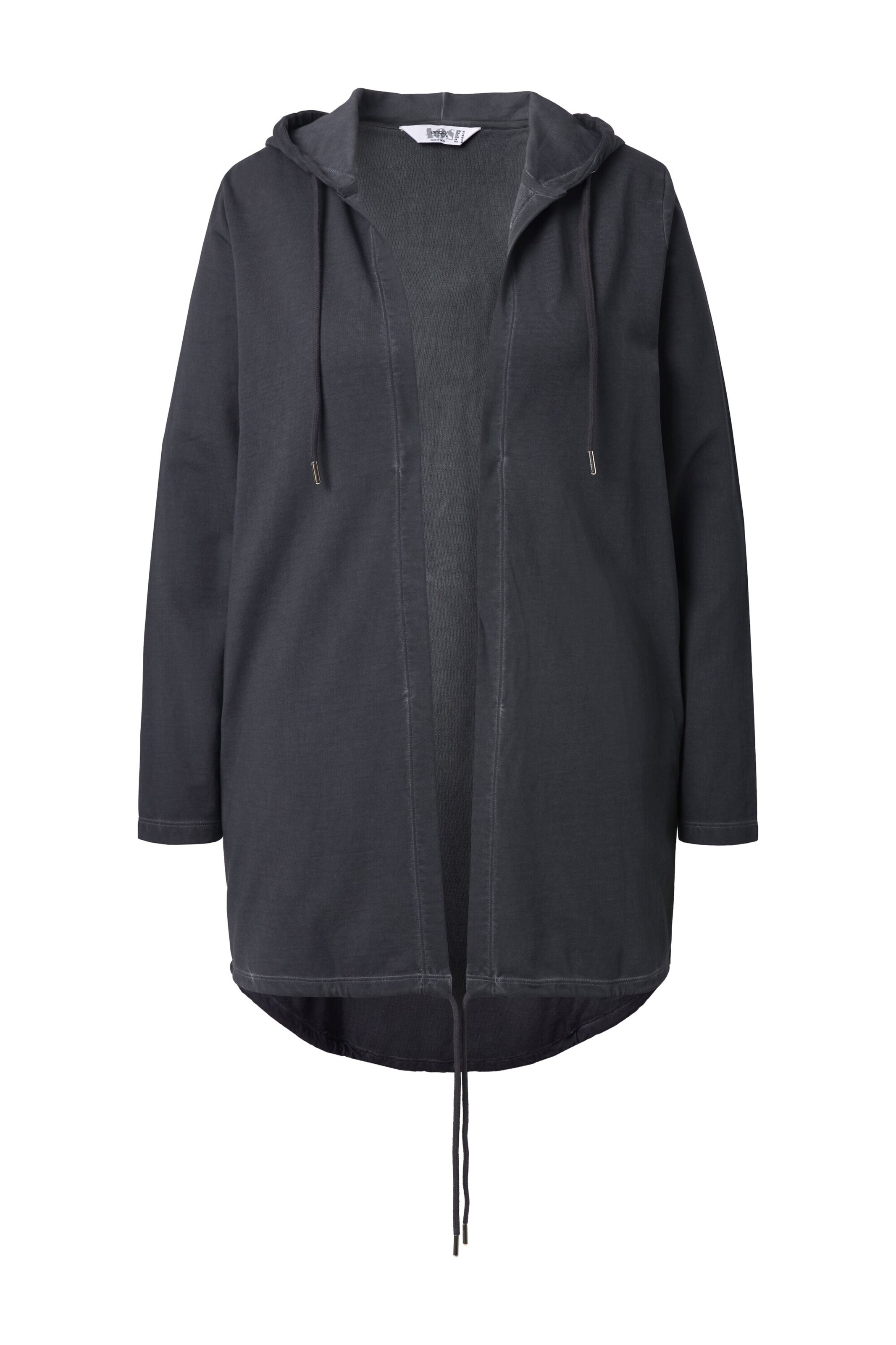 Angel of Style Sweatjacke in Schwarz: Vorderseite