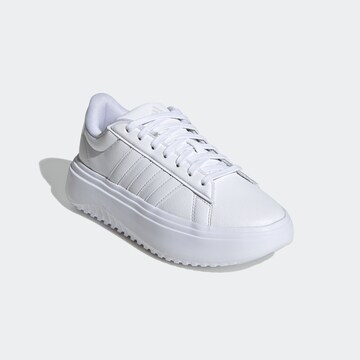 ADIDAS SPORTSWEAR Platform trainers 'Grand Court' in White
