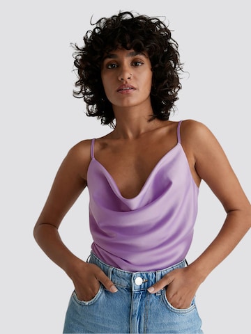 Gina Tricot Top ' Erika ' in Purple: front