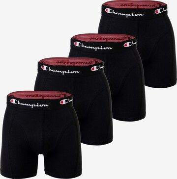 Boxers Champion Authentic Athletic Apparel en noir : devant