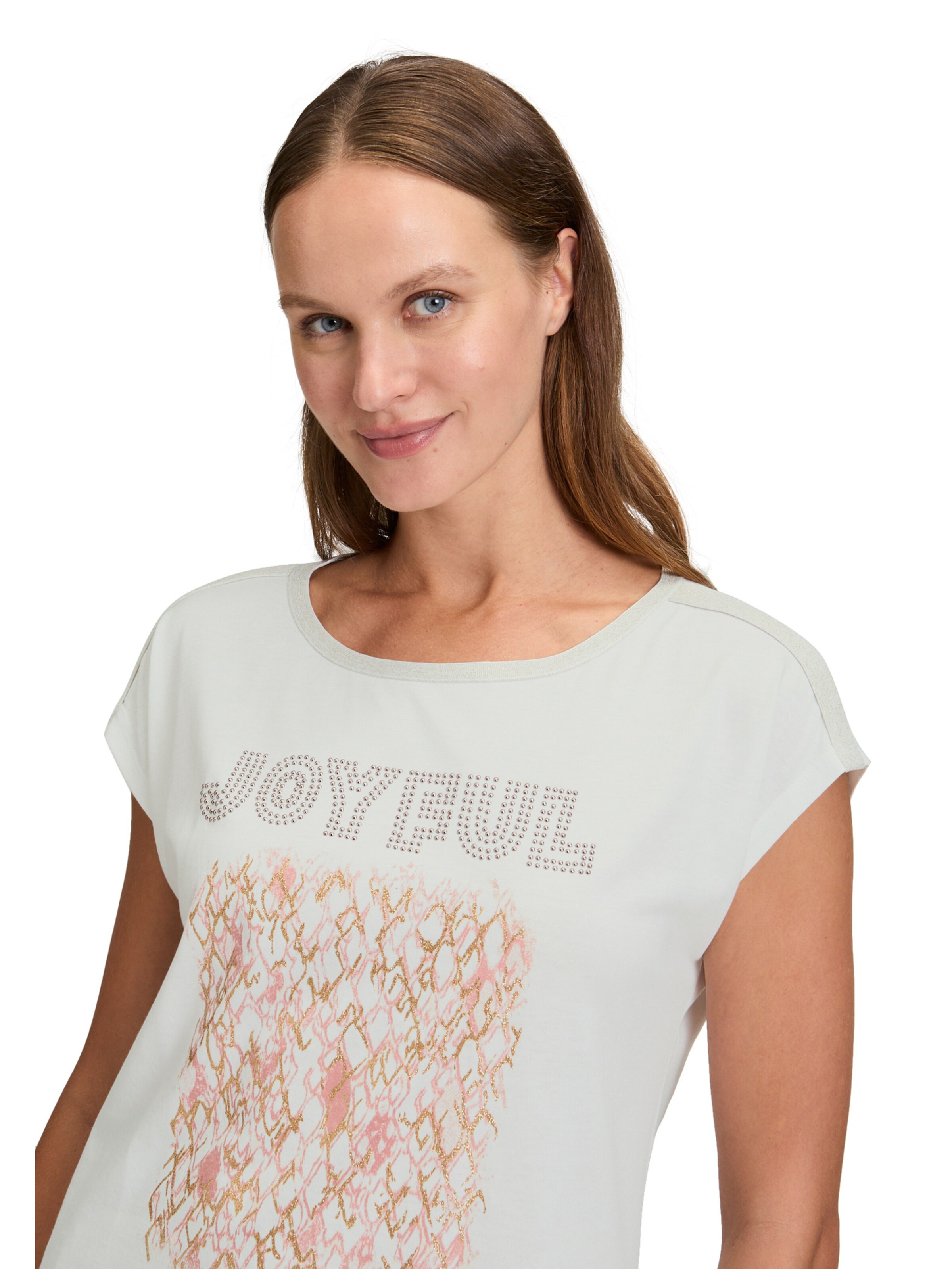 Betty Barclay Blusenshirt mit U-Boot-Ausschnitt in Weiß