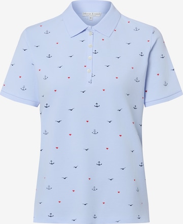 T-shirt Marie Lund en bleu : devant