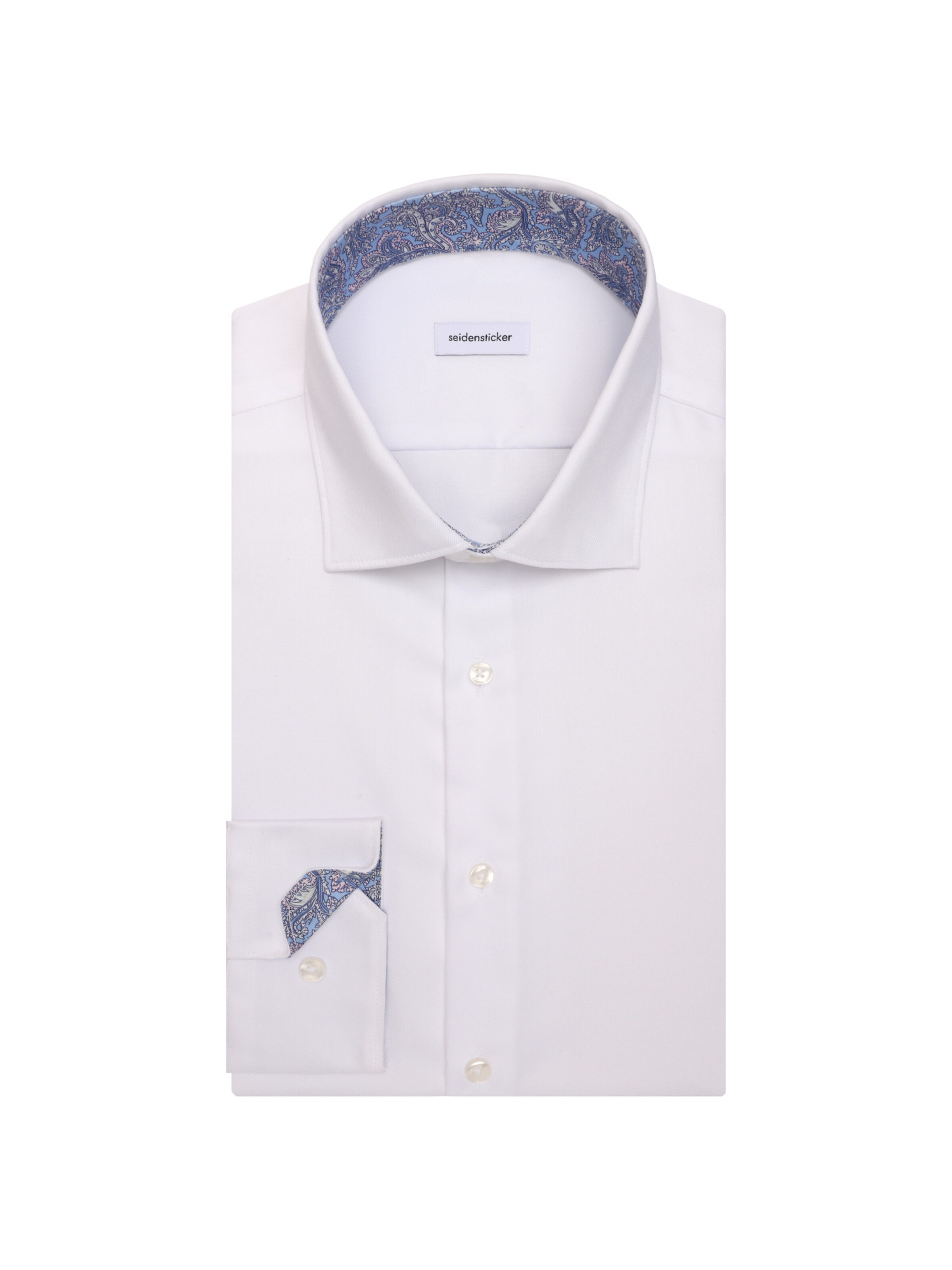 SEIDENSTICKER Slim fit Business shirt in White
