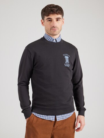 SCOTCH & SODA Sweatshirt i sort: forside